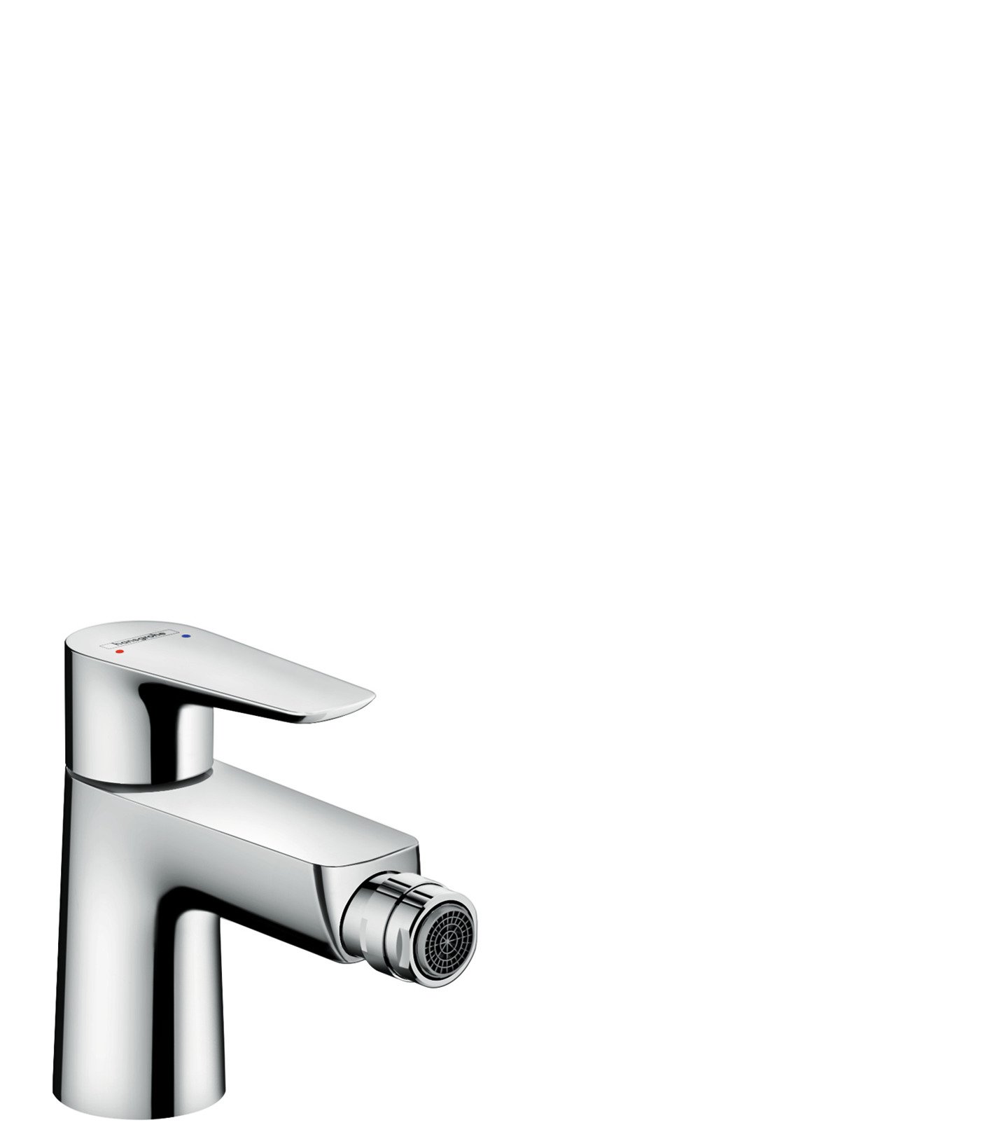 hansgrohe Talis E bidet tap, pop-up waste, chrome โ image 1