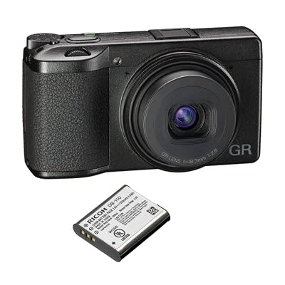 Ricoh GR III 24MP Compact Digital Camera with Extra DB-110 Battery