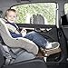 [KneeGuardKids2] Car Seat Footrest, Booster Seat Footrest (Grey)