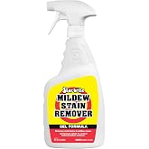STAR BRITE Mildew Stain Remover Gel, Fast-Acting Mold &amp; Mildew Cleaner | Gel formula removes mold stains and mildew stains; clings to vertical indoor/outdoor surfaces.