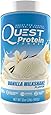 Quest Nutrition Protein Powder, Vanilla Milkshake, 22g Protein, 88% P/Cals, 0g Sugar, 3g Net Carbs, Low Carb, Gluten Free, Soy Free, 2lb Tub