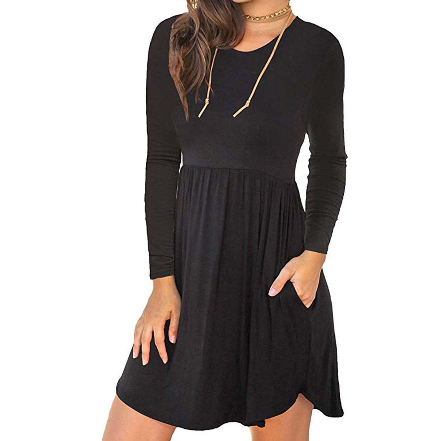 Long Sleeve Short Dress Amazon AG