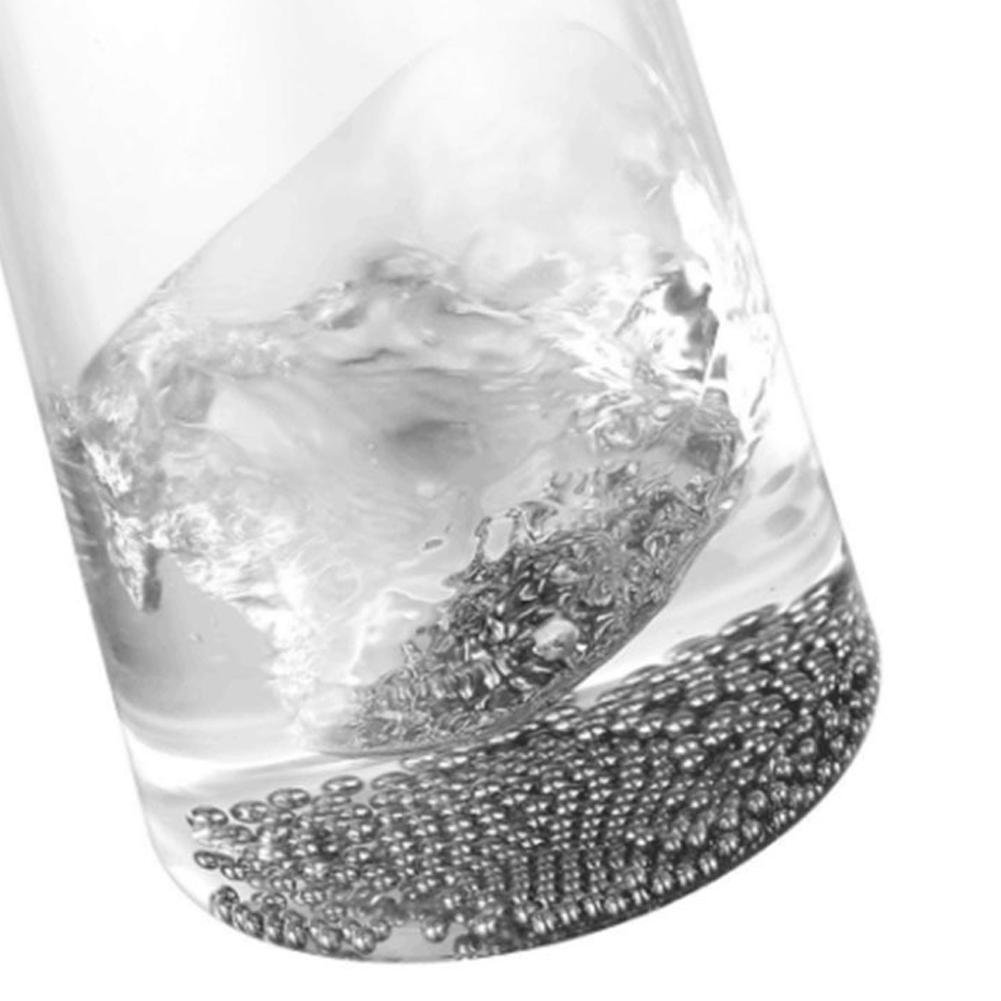 Perles De Nettoyage KJUB - Nettoyez Bouteilles, Thermos & Carafes Sans Frotter - 1000 Billes Inox