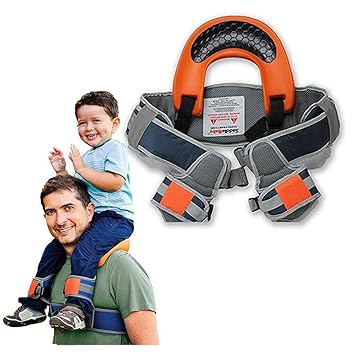 baby shoulder carrier with ankle straps