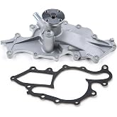 A-Premium Engine Water Pump (OHV 6Cyl 3.0L) Compatible with Ford, Mercury | for Ford Taurus 1995-2007, Windstar 1995-2000 &amp; Mercury Sable 1995-2005, Replace# 1F1Z8501AA, 5F1Z8501A, with Gasket