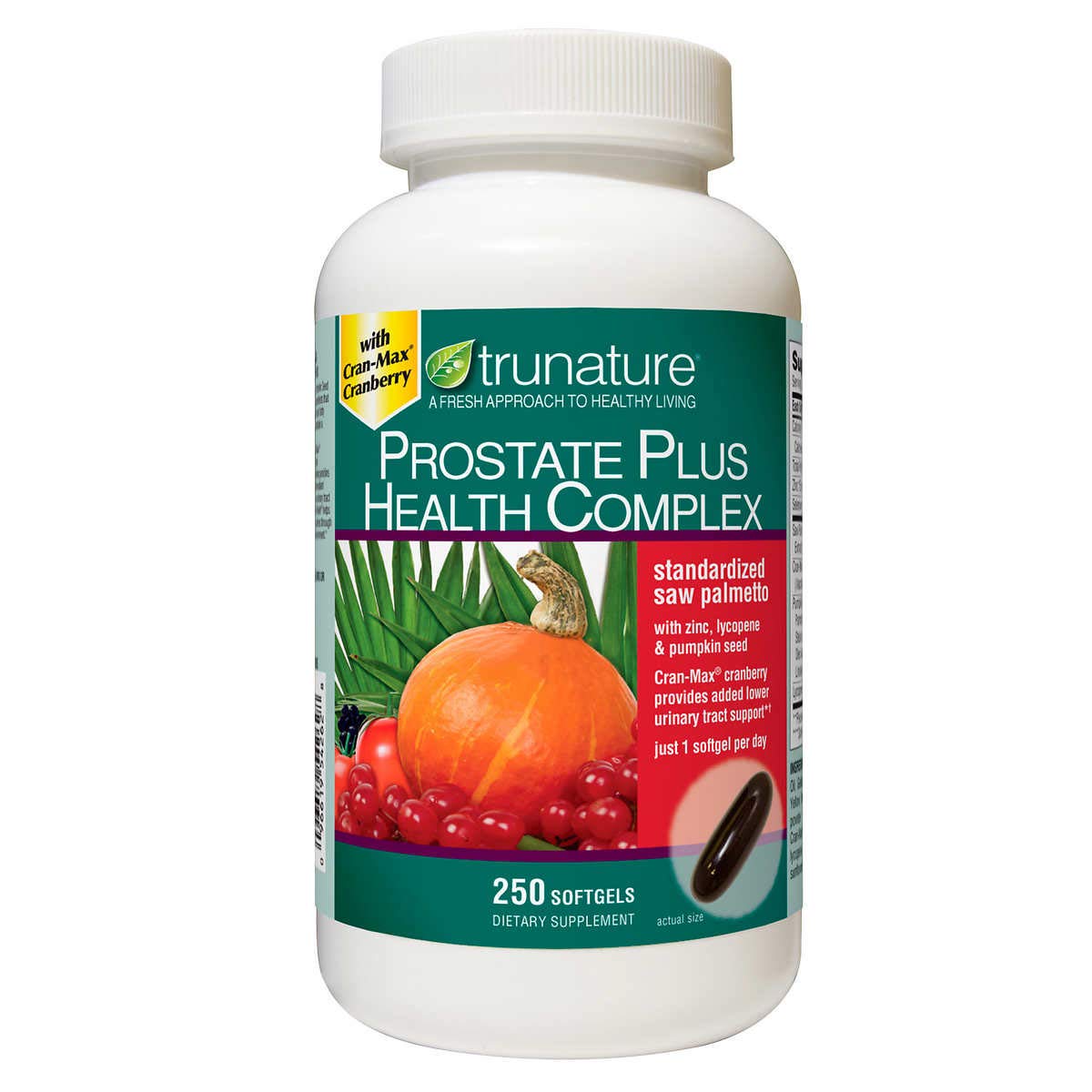 trunature Prostate Health Complex, 250 Softgels (2 Pack)
