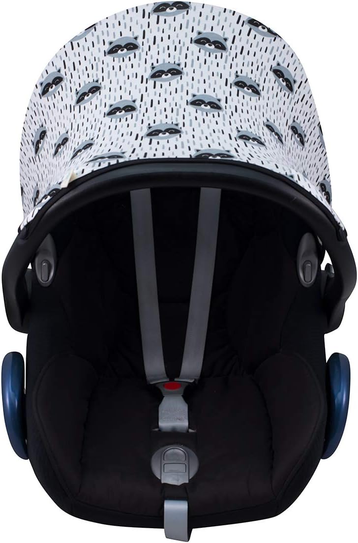 JYOKO Kids Canopy Hood Compatible with Maxi COSI Cabriofix Raccoon - Image 3