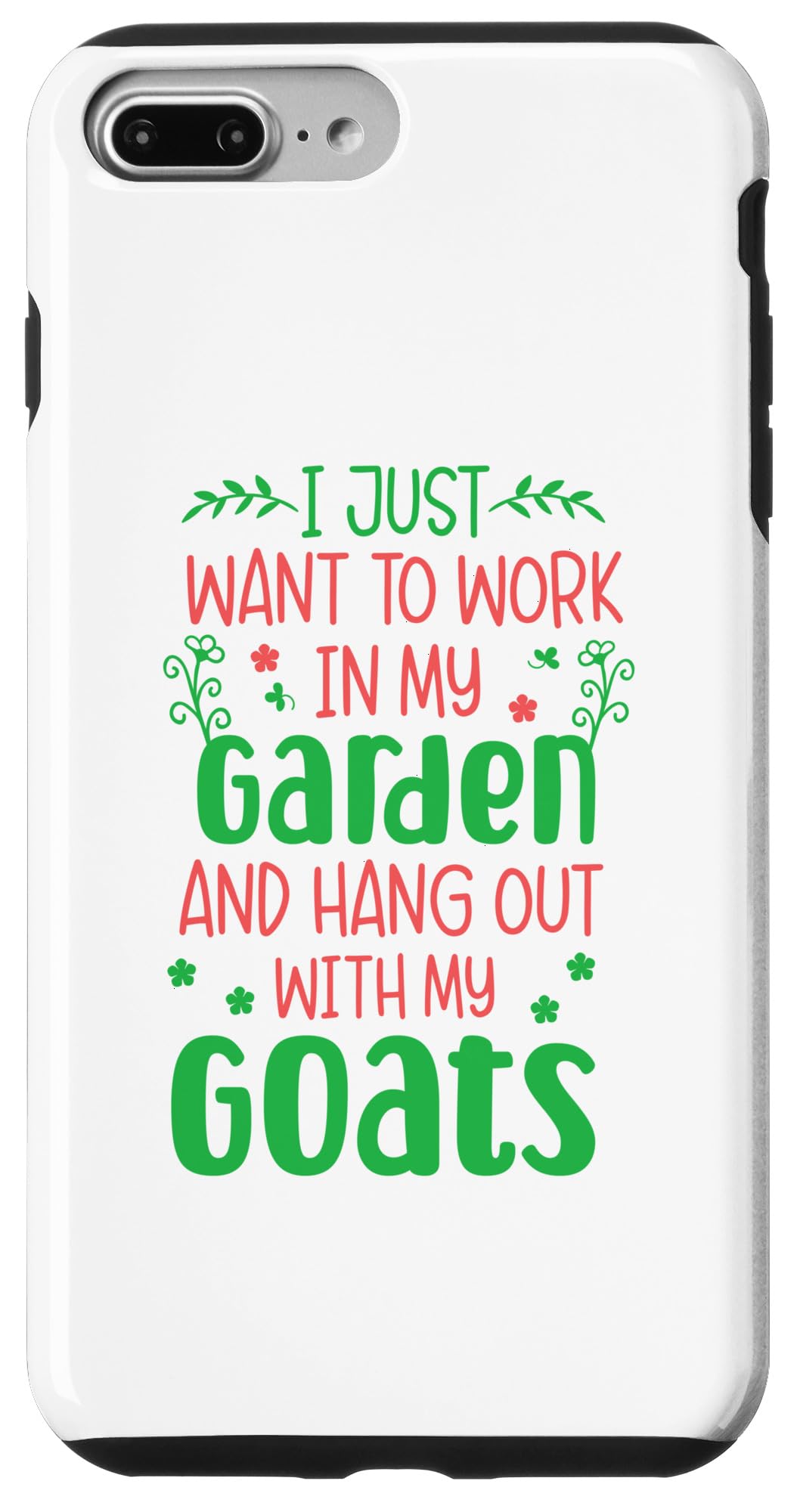Work in my garden goats Case for iPhone 7 Plus/8 Plus