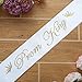 Paiji Prom King and Prom Queen Satin Sash，School party(King and Queen)