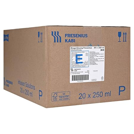 RINGER LÖSUNG DAB 7 Plastik Infusionslösung 10X250 Ml | Online Kaufen