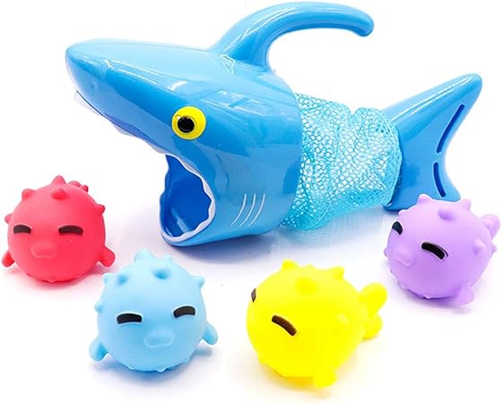 Amazon Ciujoy お風呂おもちゃ水遊びおふろおもちゃ水遊び玩具お風呂シャワー赤ちゃんおもちゃ噴水おもちゃ かわいい贈り物こどもの日夏祭り男の子女の子入浴おもちゃ電池なし動く壁吸盤お風呂の定番おもちゃ サメ お風呂用おもちゃ おもちゃ