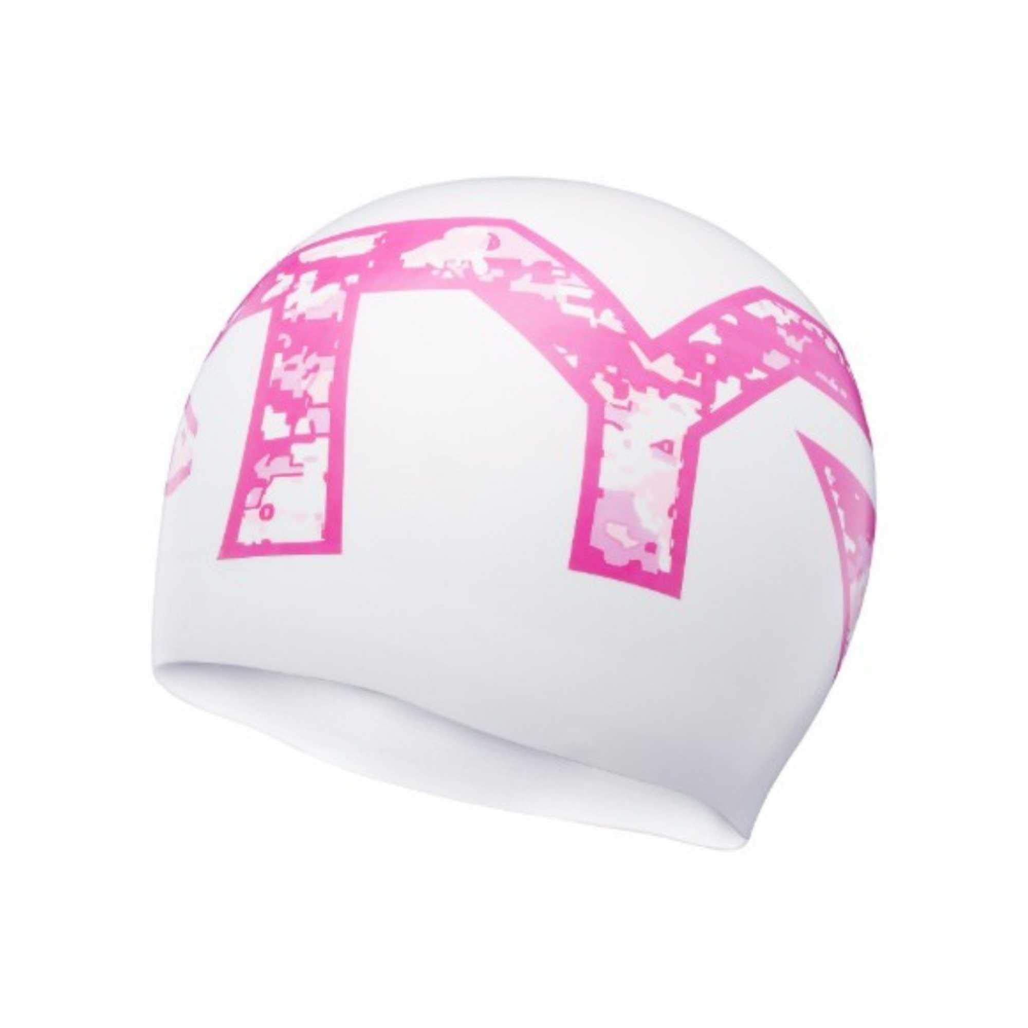 TYR 126LCSPKCMOALL Silicone Cap, White/Pink
