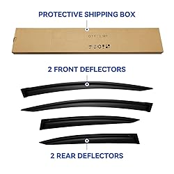 Window Visors Rain Guards for 2012 2013 2014 2015