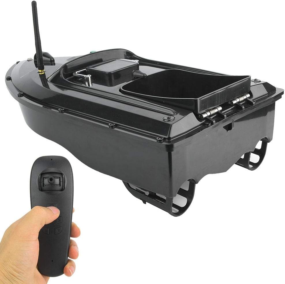 Bateau Amorçant Télécommandé – 500m De Portée – Capacité 1,5 Kg – Pêche En Lac Ou Rivière