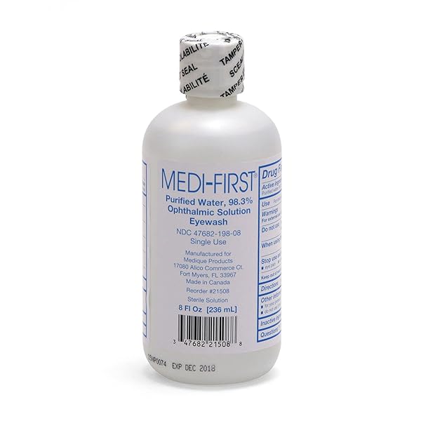 MEDIQUE MF EYE WASH STER 8OZ