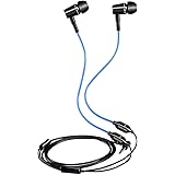 KINDEN Air Tube Earbuds Radiation Free Headphone Binaural Earphones with Microphone for Phone, Pad, Pod,Samsung Galaxy,HTC,So