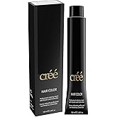 Cree Professional 1 - Black Permanent Hair Color - Long Lasting, Rich Vibrant - Gray Coverage 100ml - 3.4 fl.oz.