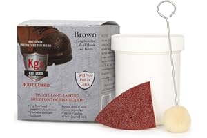 Kg's Boot Guard Brush On Toe Protection – Brush On Liquid for Tough, Long-Lasting Safety Protection on Boots