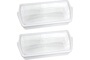 M MOTICO [2 PACK]W10321304 Refrigerator Door Shelf Replacement Compatible with Whirlpool Fridge Door Bin WRS325FDAM01, WRS325FDAM02, WRS325FDAM04, ED5FVGXWS07 - Replace WPW10321304,AP6019471, 2179574, 2179575