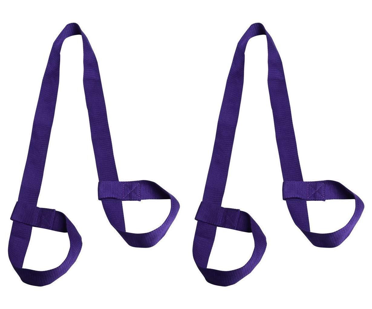 Durable Strap for Carrying Your Yoga Mat, Purple, 2 Pieces, One Size