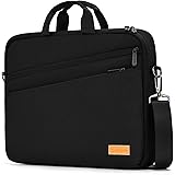 bagasin 15 15.6 16 inch Laptop Computer PC Shoulder Bag Carrying Case, Water-Repellent Fabric Briefcase, Lightweight Toploade