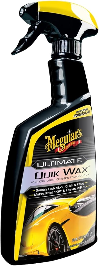Meguiar’s G200916EU Ultimate Quik Spray Wax 473ml High Gloss Finish