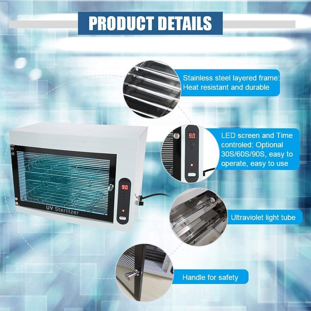 OUBO Brand Cabinet Manicure Tools Equipment with LED Display & 3 Timer Settings: Industrial & Scientific