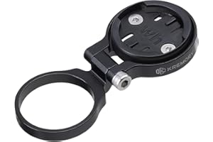 KREMORV Bike Stem Mount Adjustable Bicycle Computer Mount for Wahoo Elemnt Bolt and Mini, Black