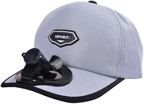 hat with fan attached