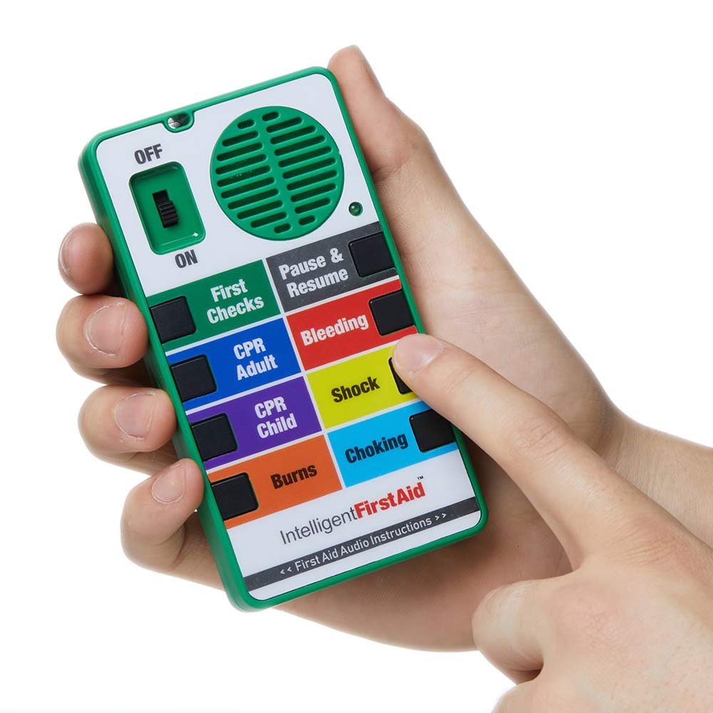 Talking Products, First Response Talking First Aid Training Module with Audio Guidance for First Aid Kits & Procedures. Essential Educational Classroom Resource for KS1 & KS2 PSHE