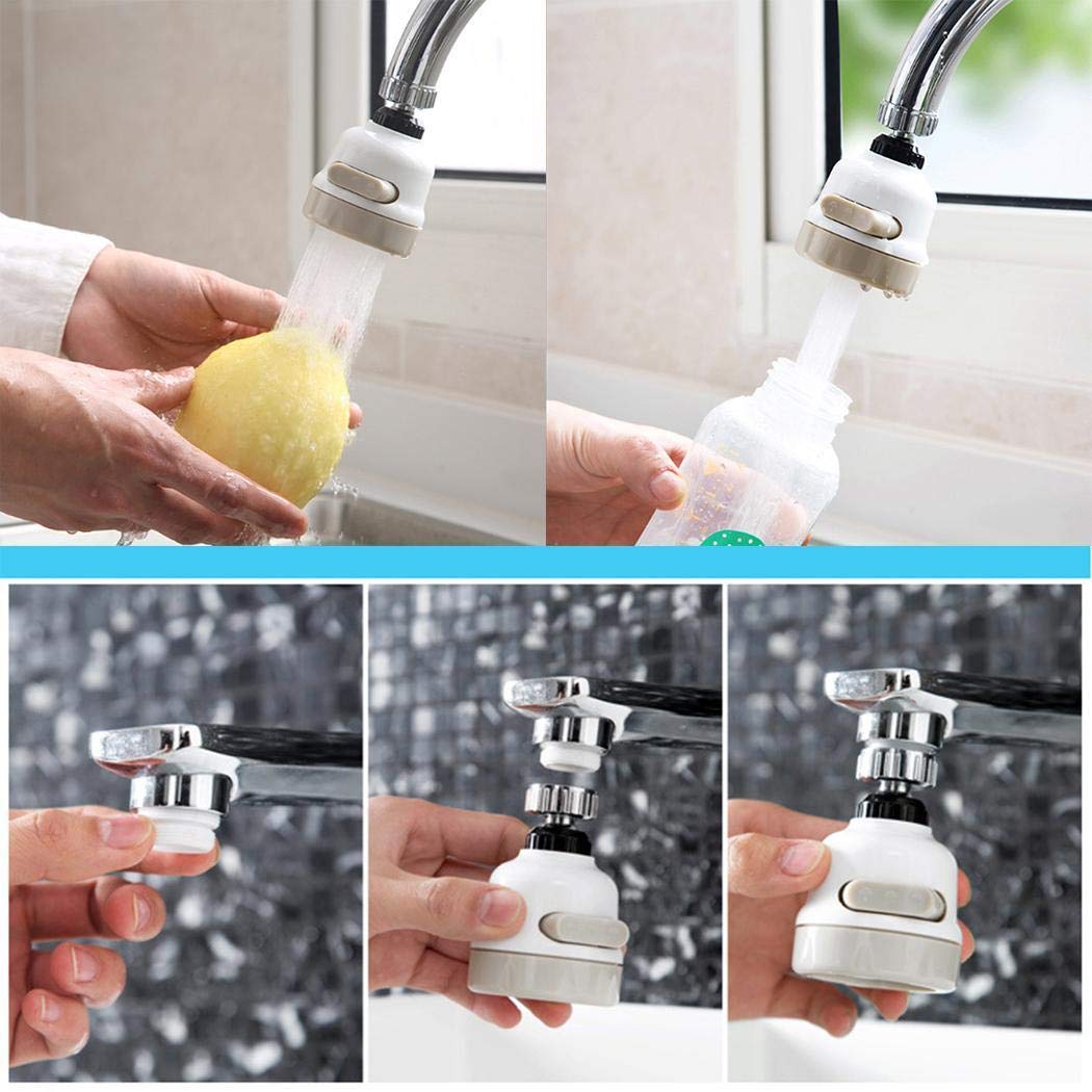 LOKIUS Herramienta Duradera del Ahorro del Agua del Filtro de la Salpicadura del golpecito de la Cocina del regulador de chapoteo del golpecito