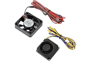 COMGROW Creality Ender 3 Original 4010 Fans 40x40x10MM DC 24V Extruder Hot End Fan and DC 24V Turbo Fan for Ender 3 / Ender 3 Pro 3D Printer