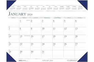 House of Doolittle 2024 Monthly Desk Pad Calendar, Executive, 24 x 19 Inches, January - December (HOD180-24)
