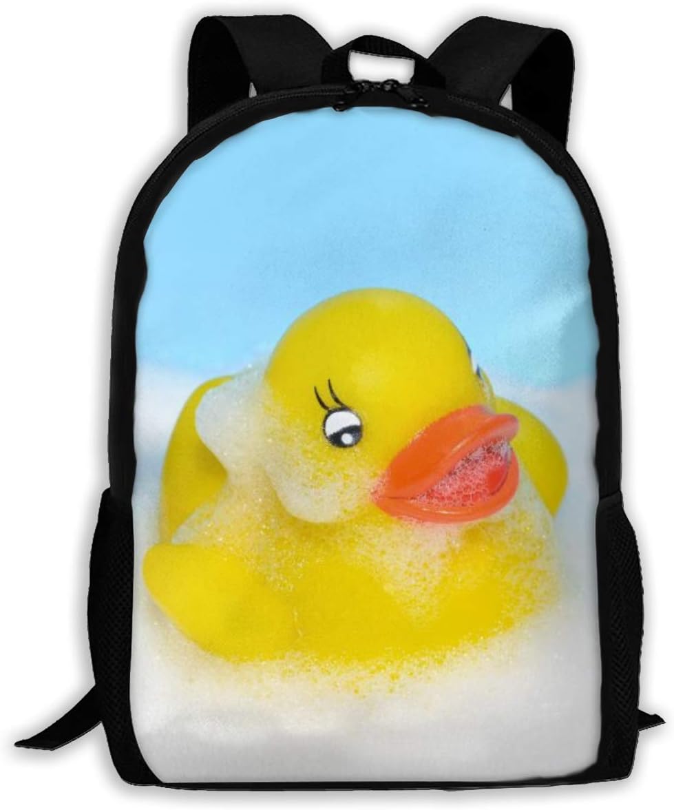 Yellow Duck Unique Outdoor Shoulders Bag Fabric Backpack Multipurpose Daypacks For