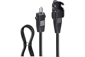 SZAWINLI AWINLI 6.5 ft (2m) Extended AC Power Cord for Lift Recliner,Okin,Limoss,Lazboy,Pride,Catnapper Replacement Power Cord