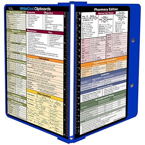 Whitecoat Clipboard - Blue - Pharmacy Edition - Thumbnail 5