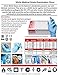 Skintx 50015-L-BX Nitrile Medical Grade Examination Glove, 5 mil - 5.5 mil, Powder-Free, Textured, Latex-Free, Chemotherapy Tested, Non Sterile, Large, Blue, Pack of 100