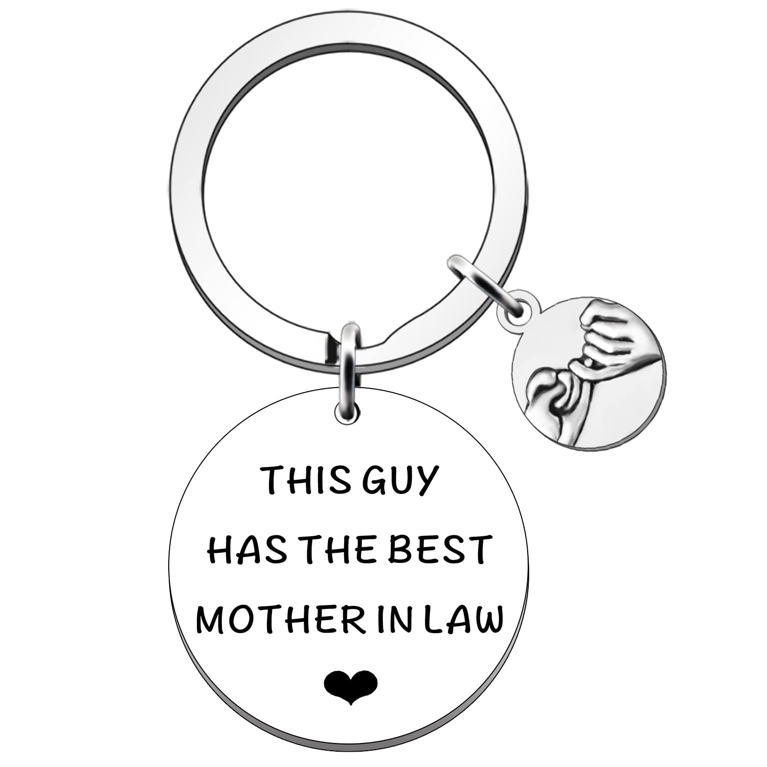 JETTOP Funny Son in Law Gifts from Mother in Law Keyring Gifts for Son in Law Birthday Christmas Wedding Presents