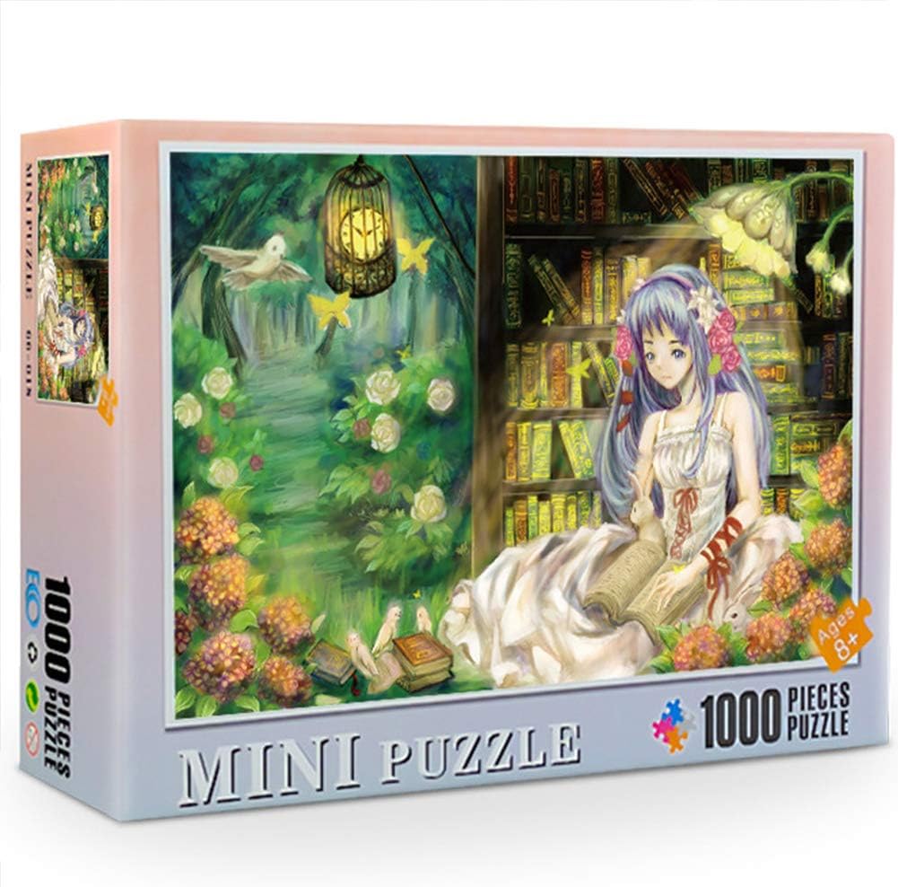 1000 Pieces Jigsaw Puzzles for Adults Girl Micro-Sized Puzzles Painting Jigsaw Puzzles