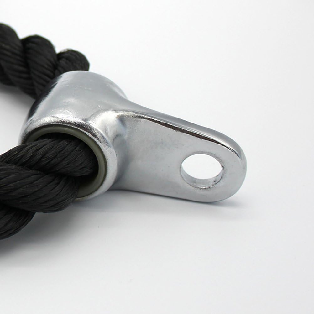 Pull On Rope LIOOBO Dual Grip Pull Rope Tricep Rope Strength Pulldown Fitness Pull ...