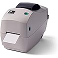 ZEBRA TLP2824 Plus Thermal Transfer Desktop Monochrome Printer Print Width of 2 in Serial and USB Port Connectivity 282P-101110-000