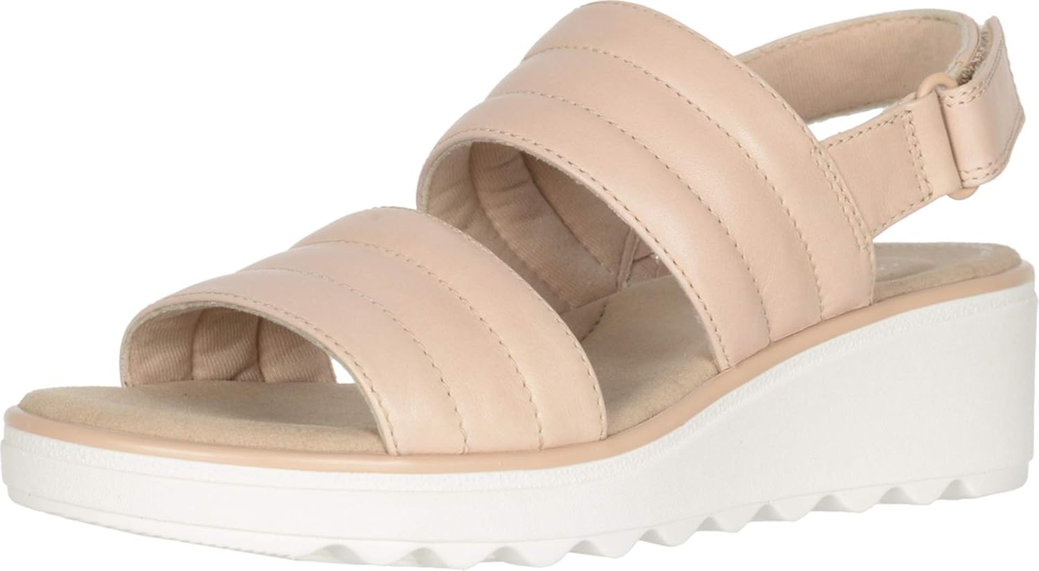 Amazon.com | Clarks Women's Jillian Flow Wedge Sandal | Platforms & Wedges