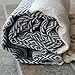 Dandelion - Diamond Pattern - 100% Naturally-Dyed Cotton Turkish Towel Peshtemal - 71x39 Inches - Gray
