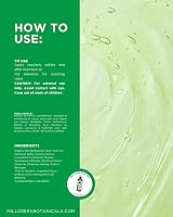 Mill Creek Aloe Vera Gel 8 Ounce Skin Moisturizer view 3