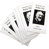 Westmon Works Saint Pio Holy Card Bulk Cards Classic Vintage Style Padre Pio's Prayer on Back Made in the USA, Set of 10