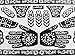2 A3 SHEETS Self Adhesive Decal Stencils For Henna Temporary Tattoo Reusable DIY 126