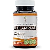 Secrets of the Tribe Elecampane 60 Capsules, 1000 mg, Elecampane (Inula Helenium) Dried Root (60 Capsules)