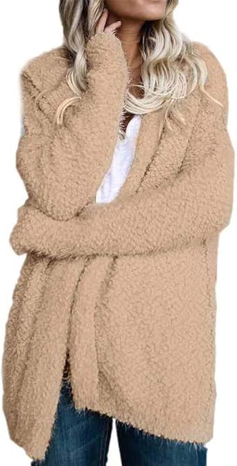 Teddyjacke Damen - Kuschelige Fleecejacke Für Herbst & Winter