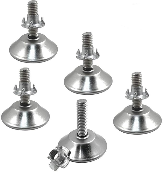 Bestgle 20 Pack Furniture Levelers, Medium Duty External Thread