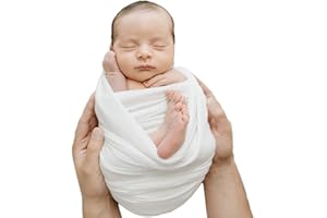 FORBAYSY Newborn Photography Props Swaddle Newborn Wraps for Baby Boys Girls Infant Baby Photo Props Shoot Stretch Blanket